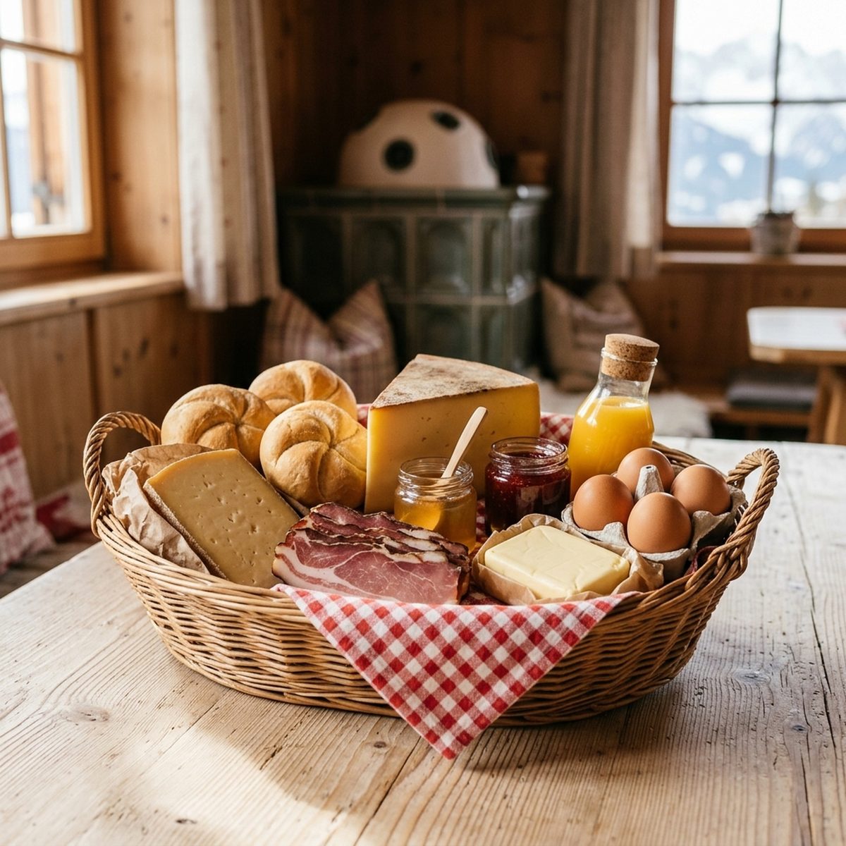 Frühstückskorb „Tiroler Morgen“ für 2 Personen